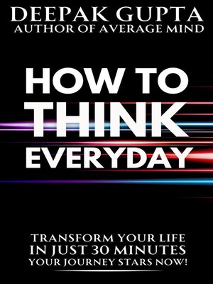 cover image of How to Think Everyday